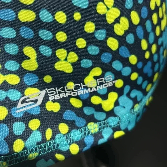 Skechers Go Dry Athletic performance racerback,stretch,patterned tank top - Picture 6 of 8